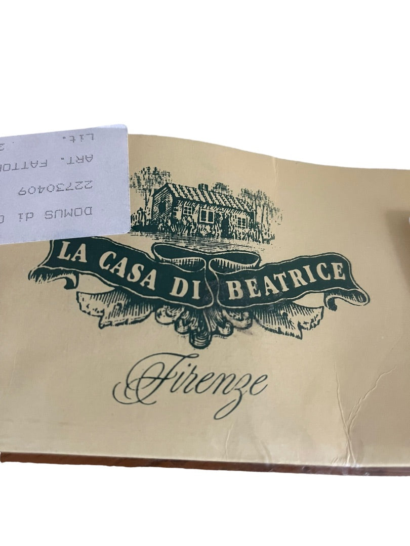 La Casa Di Beatrice Firenze Ivory Farmhouse Waist Apron New Pockets
