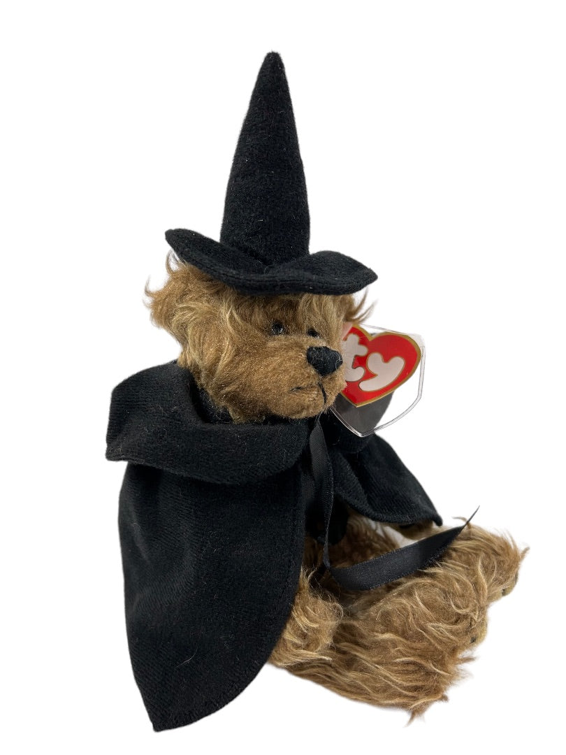 Ty Beanie Babies Attic Treaures 1993 Esmerelda Witch Bear Stuffed Animal Tags