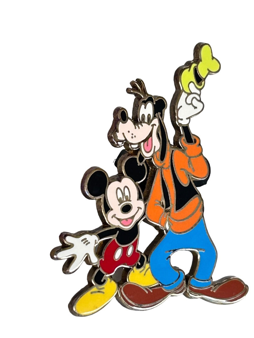 2008 Disney Pin Goofy and Mickey Mouse Disney Pin "Friends are Forever"