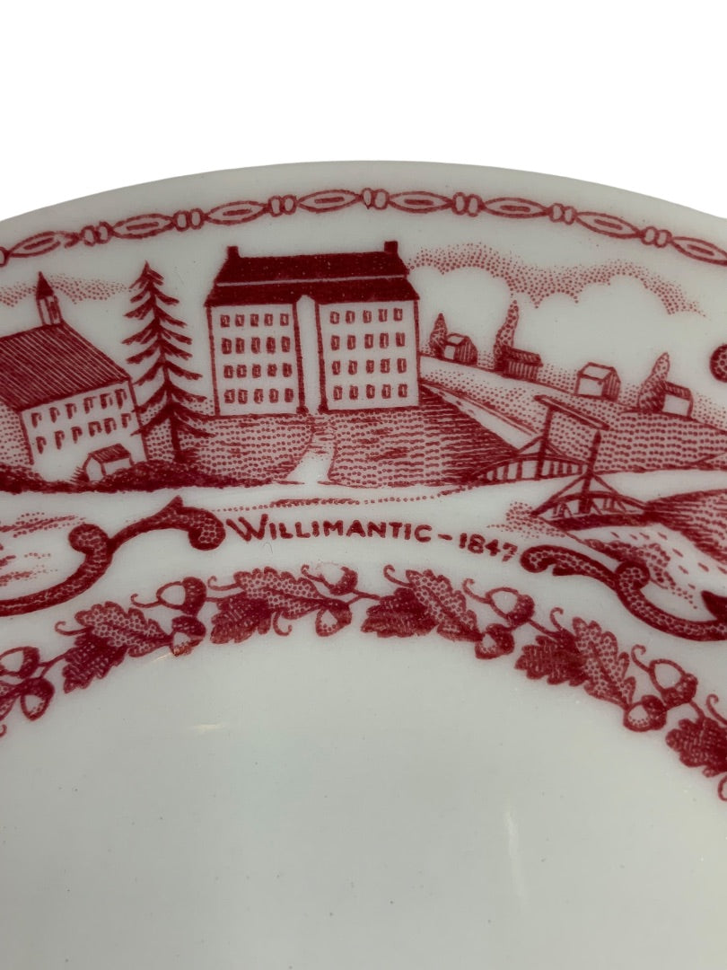 Scammell Lamberton Hartford Transferware Plate 6.5 Inch Vintage