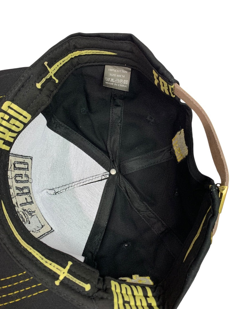 Forged Irish Stout FRGD Dublin Hat Adjustable Slide Cap 60cm