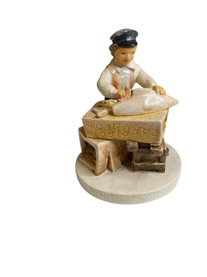 Sebastian Miniatures Signed Numbered Figurine 1980 Sailing Days Boy