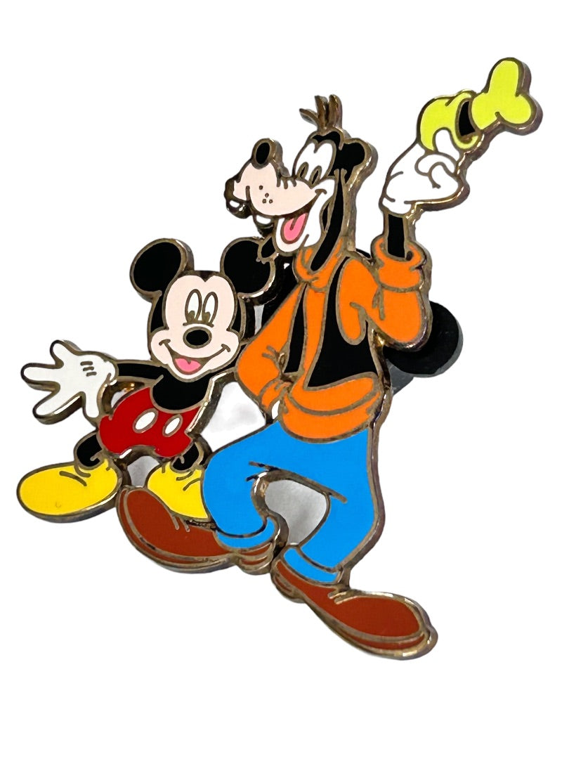 2008 Disney Pin Goofy and Mickey Mouse Disney Pin "Friends are Forever"