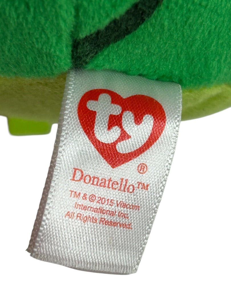 Ty Beanie Ballz Donatello TMNT Teenage Mutant Ninja Turtles New