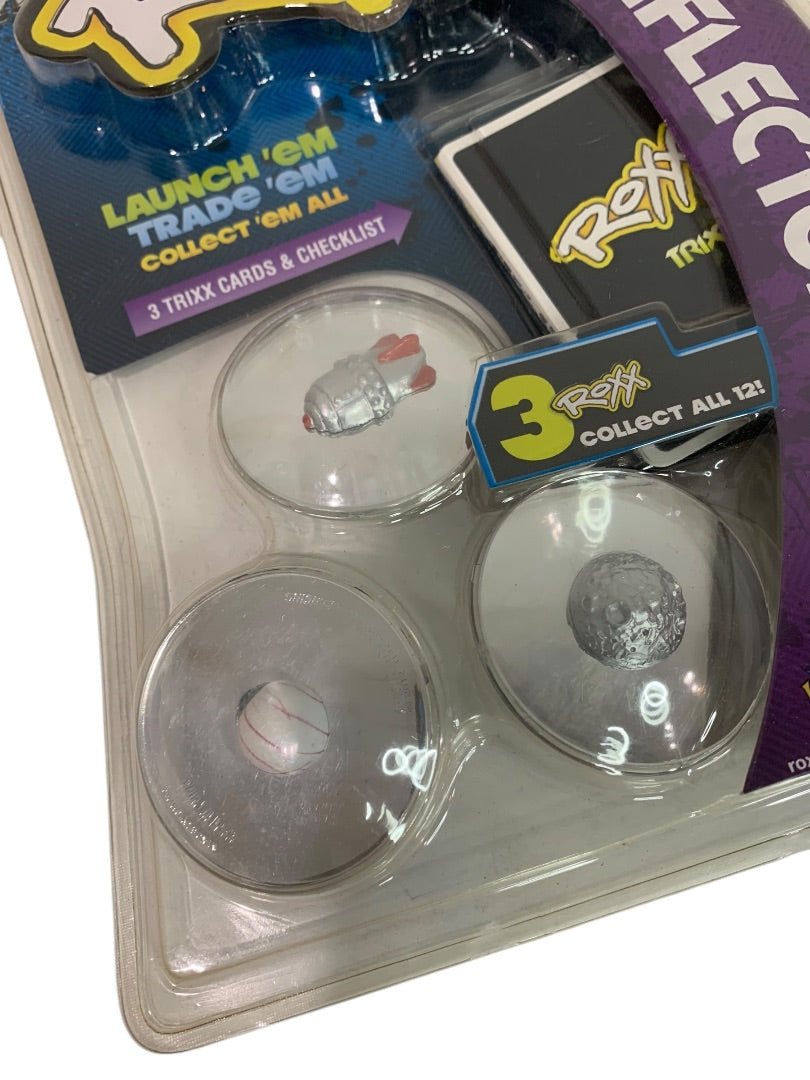 Roxx Reflectorzz New Cards Checklist 3D Reflection Rocket Eyeball Planet