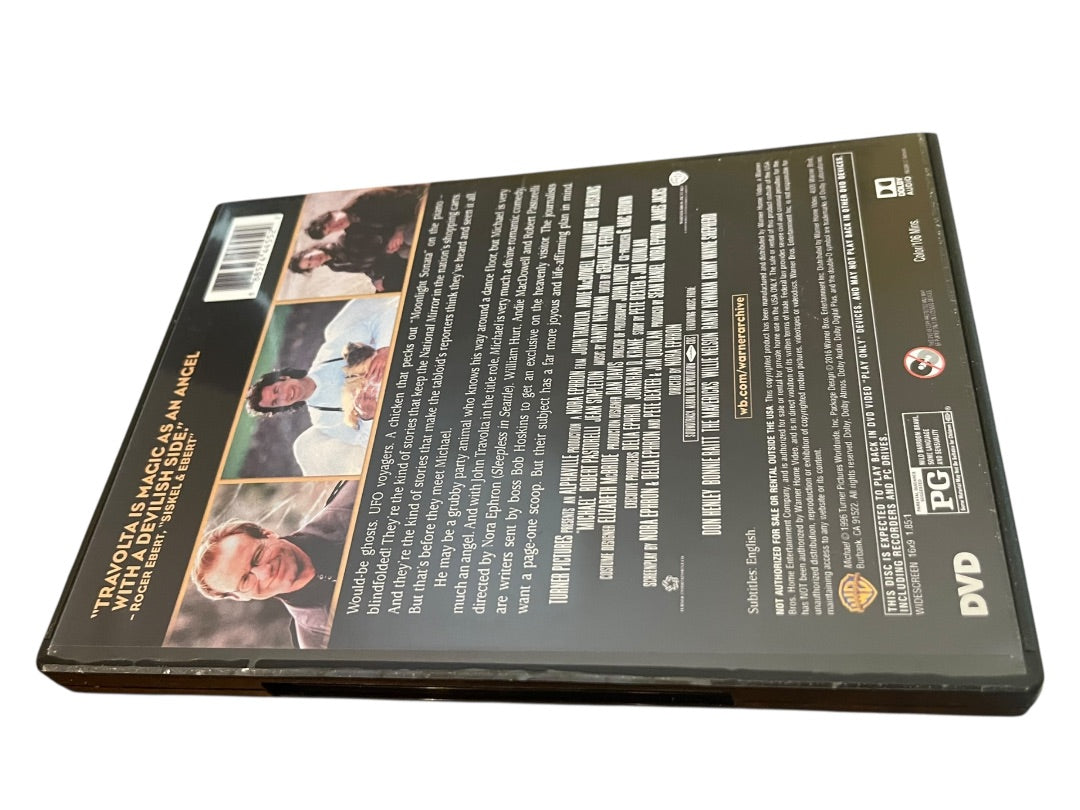 Michael DVD Movie John Travolta Andie MacDowell William Hurt 1997
