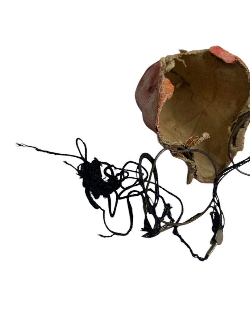 Vintage Halloween Nose and Spectacles Dress Up Cardboard Metal