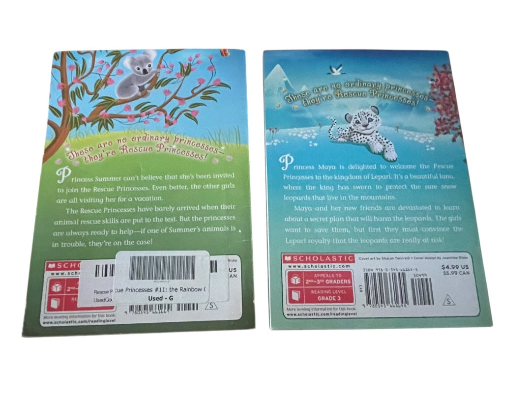 Set of 13 The Rescue Princesses Paula Harrison Paperback Books Nosy Crow