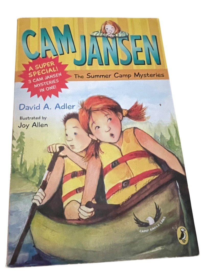 Set of 6 Cam Jansen Paperback Books Scholastic Puffin Mystery Adler