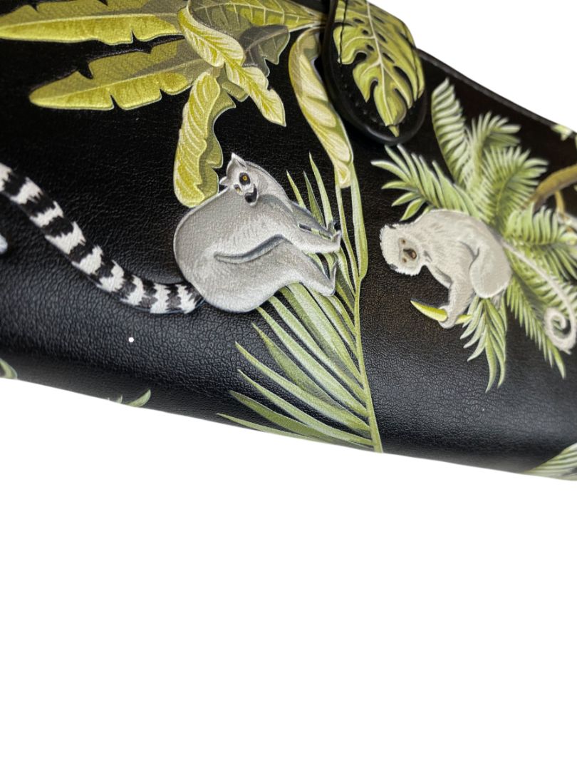 Shag Wear Canada Vegan Leather Wallet Bifold Sloth Lemur Monkey