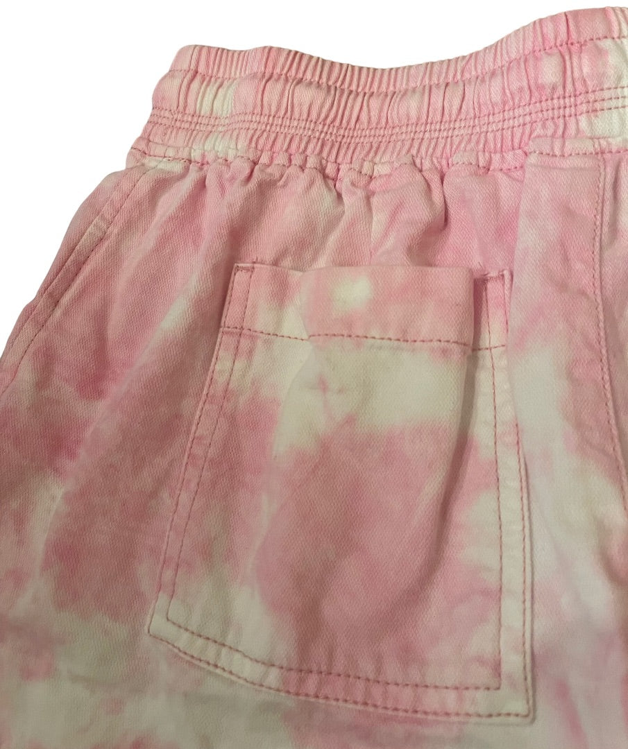XXL (14-16) Gap Kids Elastic Waist Drawstring Girls Shorts Pink White