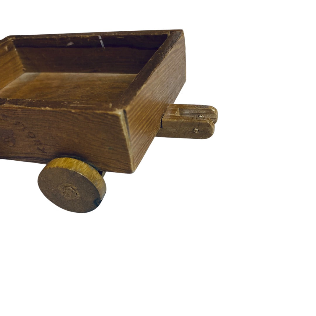 1980s Teddy Bear Story Miniature Dollhouse Cart Wagon 1:12 Scale