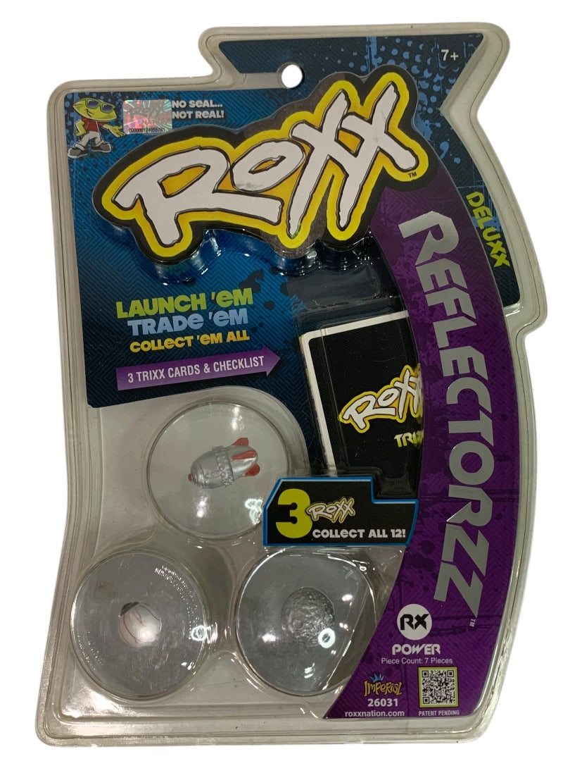 Roxx Reflectorzz New Cards Checklist 3D Reflection Rocket Eyeball Planet