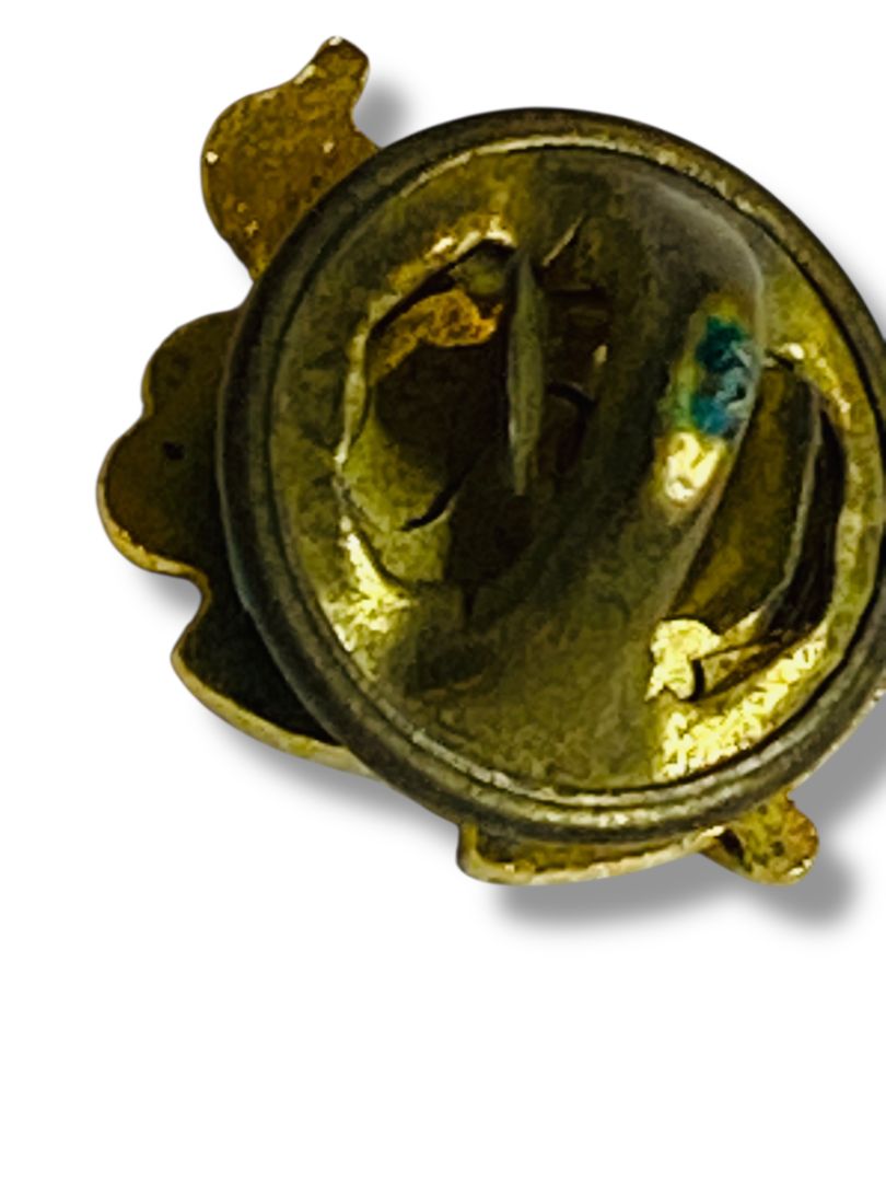 US Army Logistics University Unit Crest Pin Opens Sapienter Tractare .6"