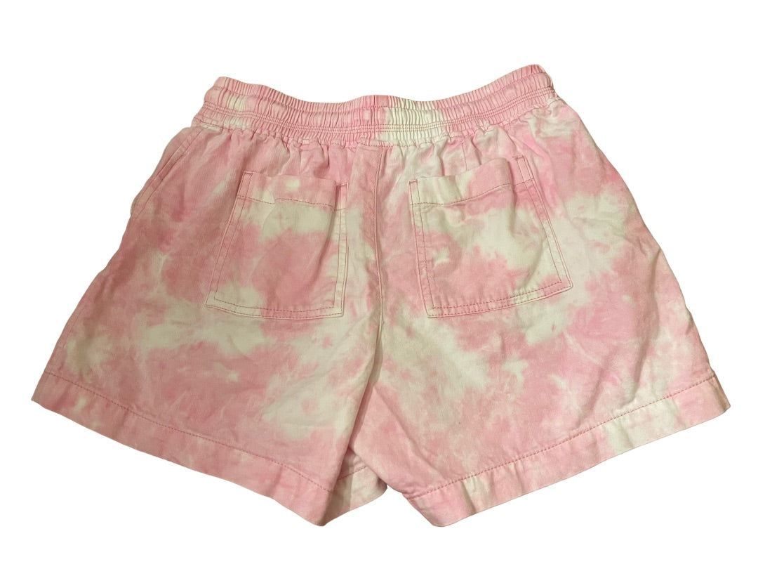 XXL (14-16) Gap Kids Elastic Waist Drawstring Girls Shorts Pink White