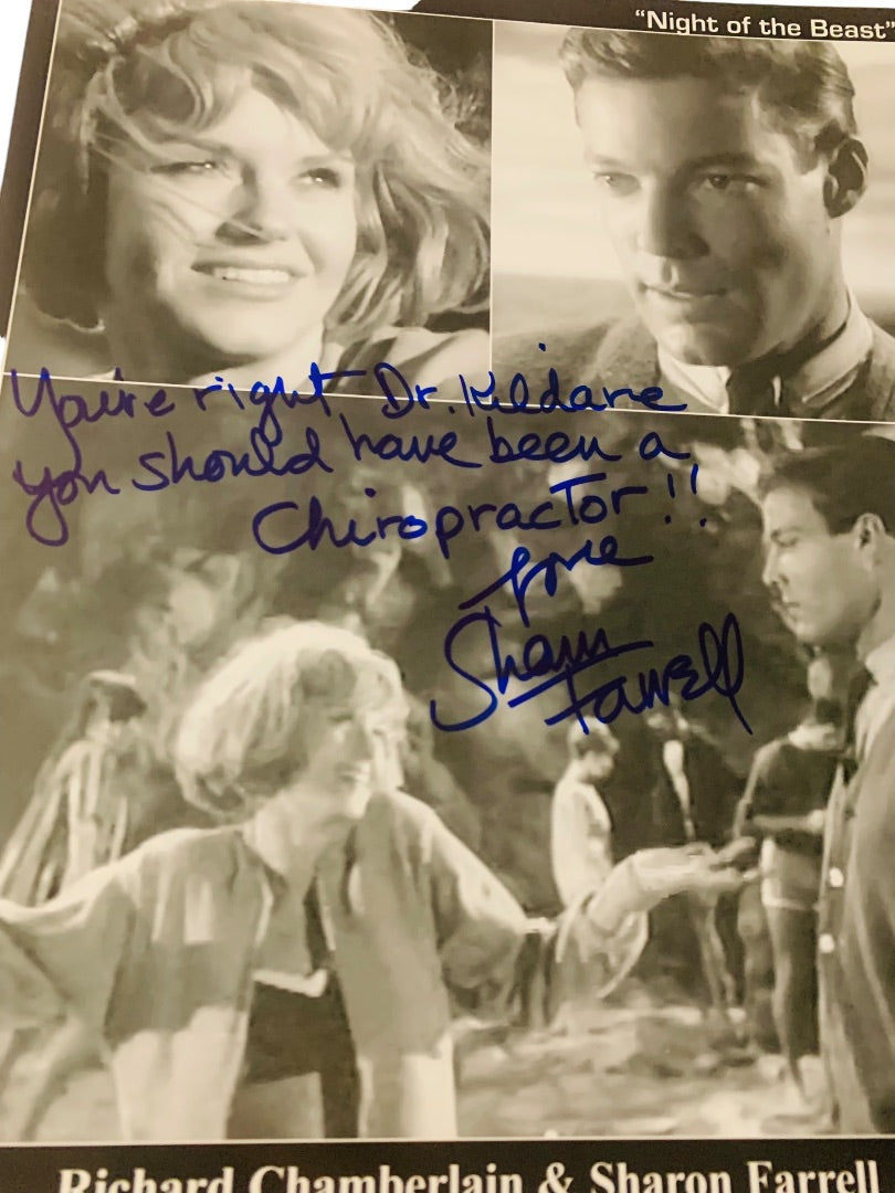 Signed Sharon Farrell Night of the Beast Dr Kildare Personalized Autograph