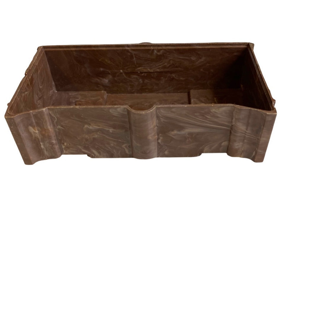 1950s Plasco Little Homemaker Dollhouse Miniature Buffet Cabinet 1:16 Faux Drawers