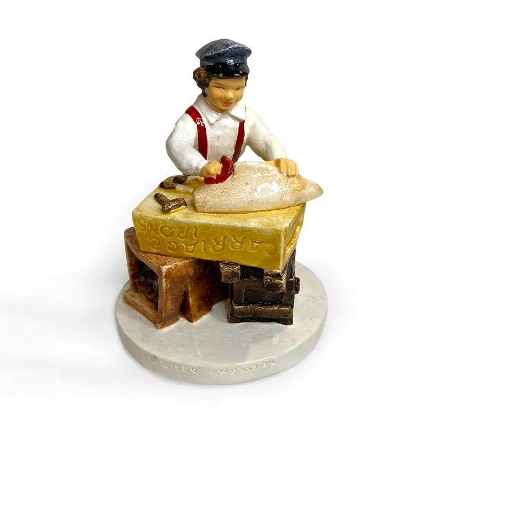 1990 Sebastian Miniatures Figurine Sailing Days 3.75 Inch Numbered