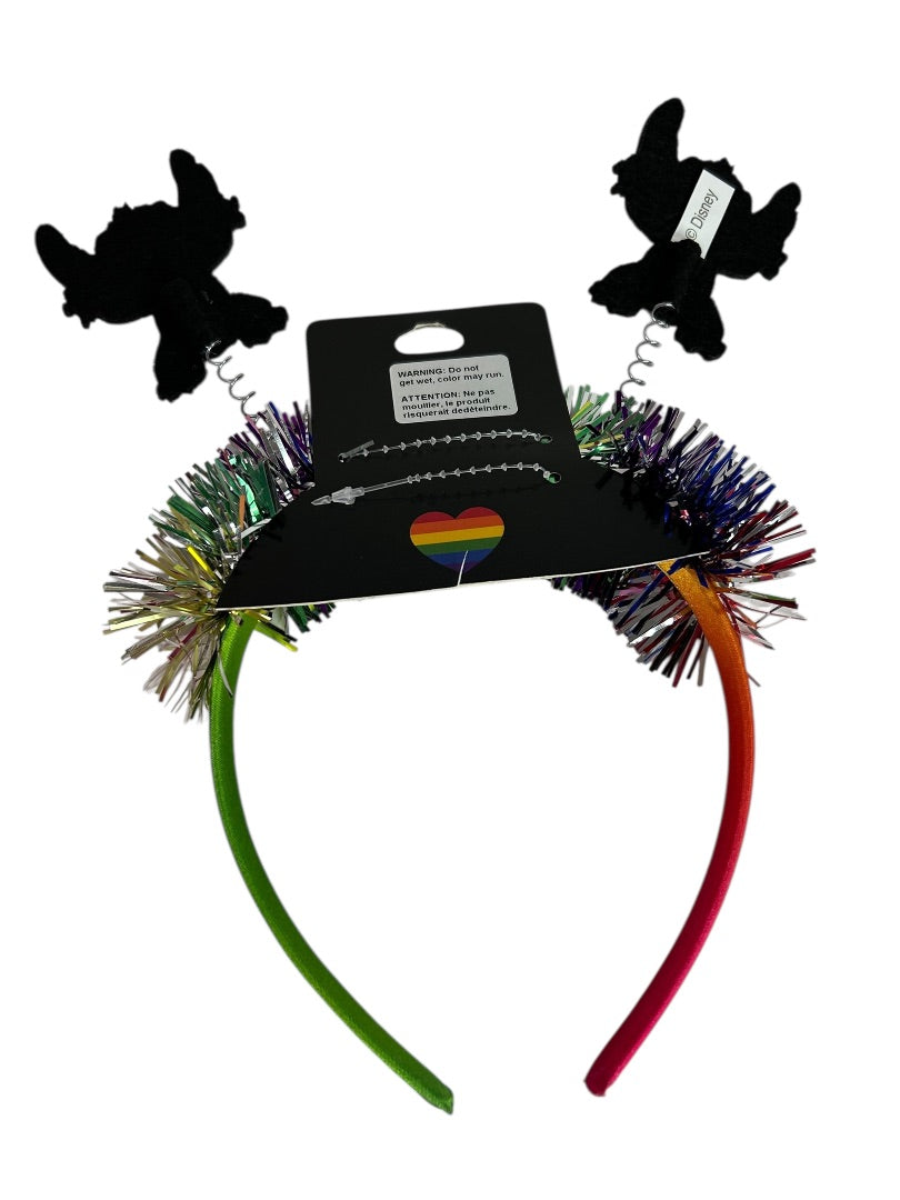Disney Claires New Bopper Rainbow Headband Stitch
