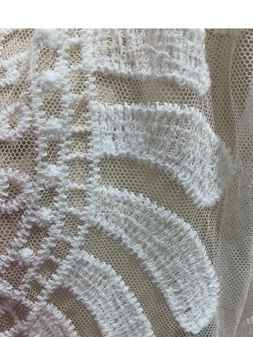 One Size Lace Crochet Womens Beach Cover Up Cardigan Boho