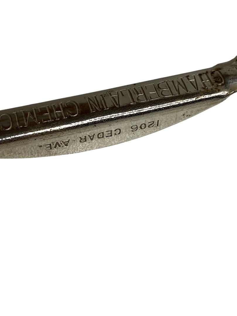 Vintage Next Dose Metal Chamberlain Chemical Medicine Spoon