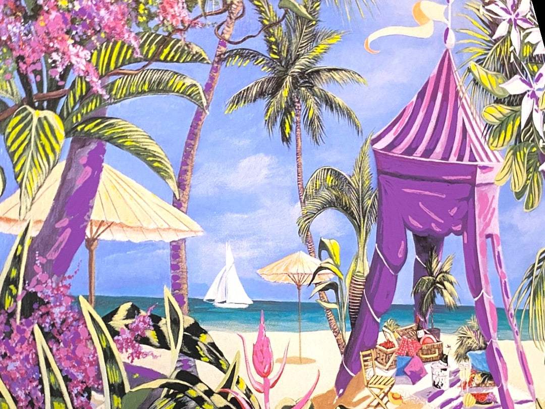 1999 Sherri Hatchett Bohlmann Fantasy Island Seriolithograph & COA Numbered
