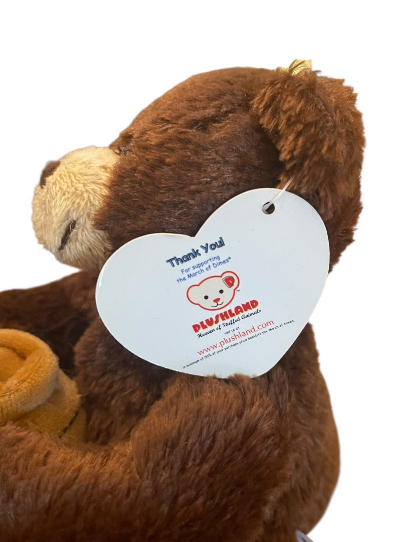 March of Dimes Bean Bags For Babies My Honey Bear with Bees