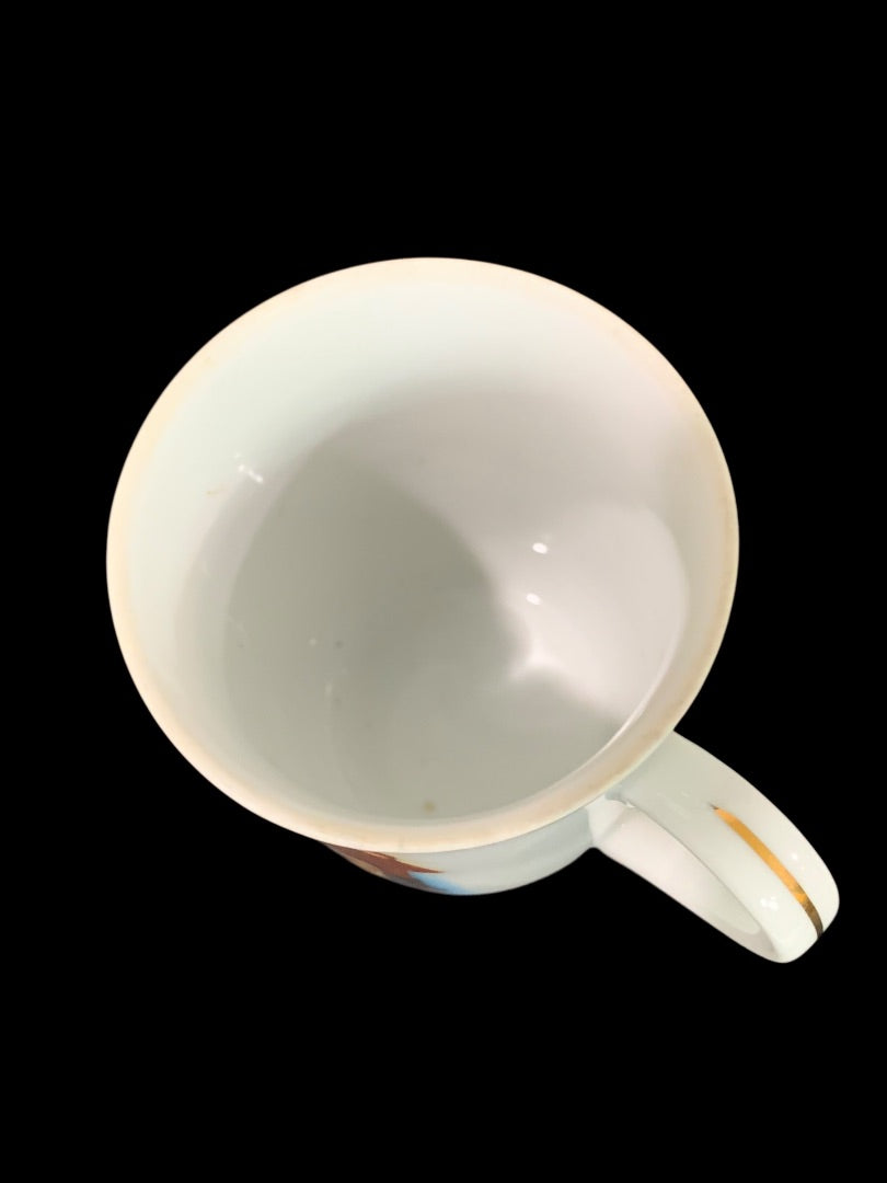 1981 Norman Rockwell HMI Mug Gold Trim "Sour Note"