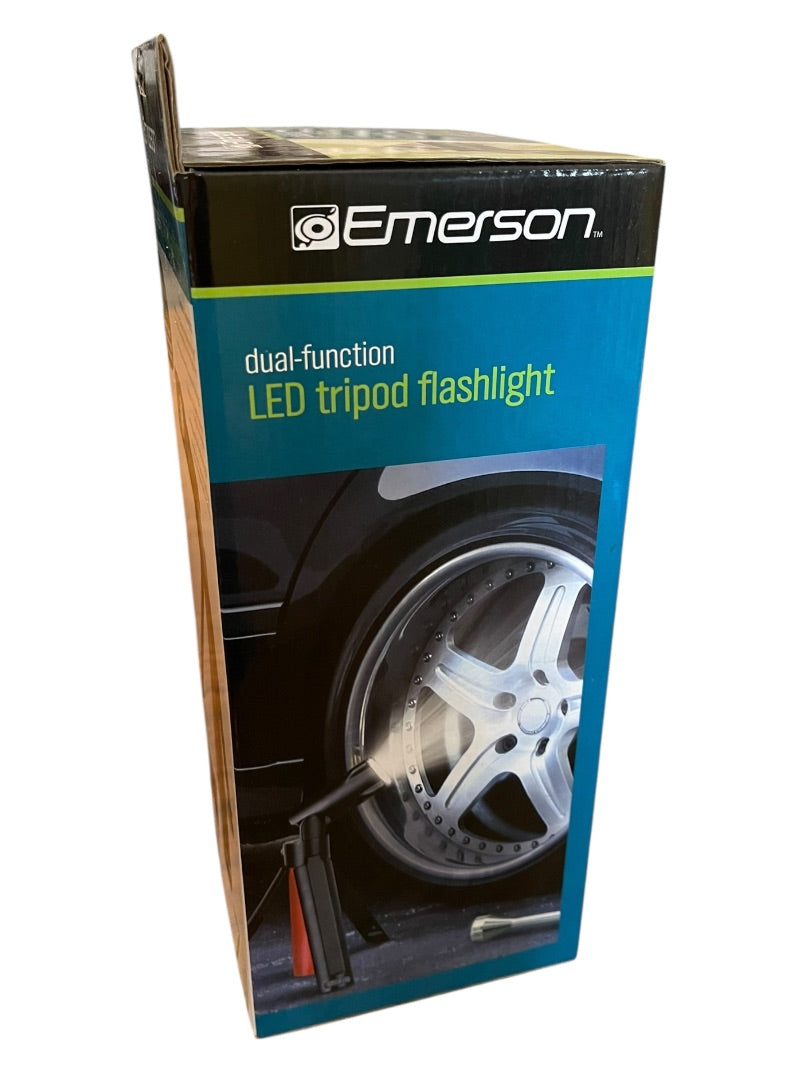 Emerson Dual Function LED Tripod Adjustable Flashlight New