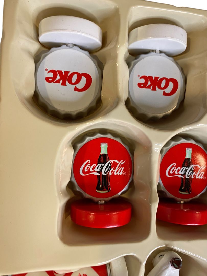 Coca-Cola vs Coke Game Replacement Pieces Santa Polar Bear New 1990s
