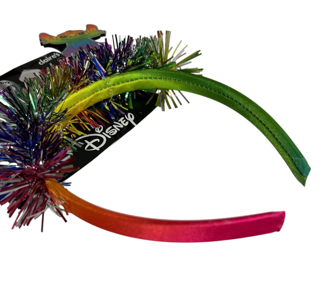 Disney Claires New Bopper Rainbow Headband Stitch