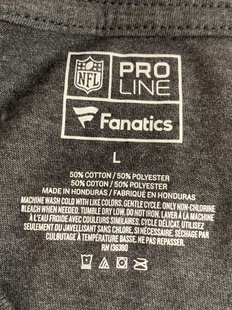 Large NFL Pro Line Womens Philadelphia Eagles Stronger Together Tshirt V-Neck