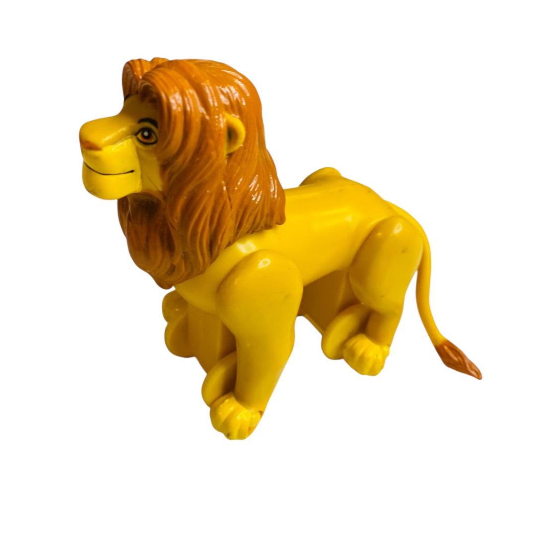 Disney Applause Lion King Mufasa Toy Rolling Articulated 4 Inch