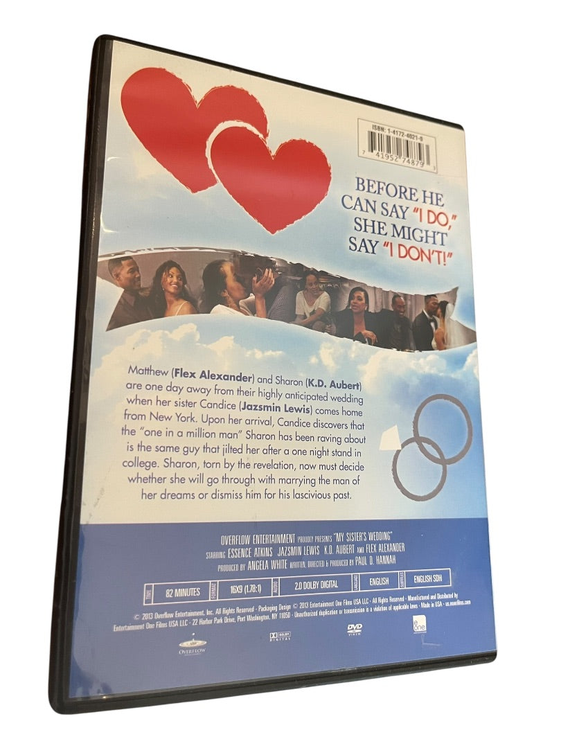My Sister's Wedding DVD Movie K.D. Aubert Library Discard