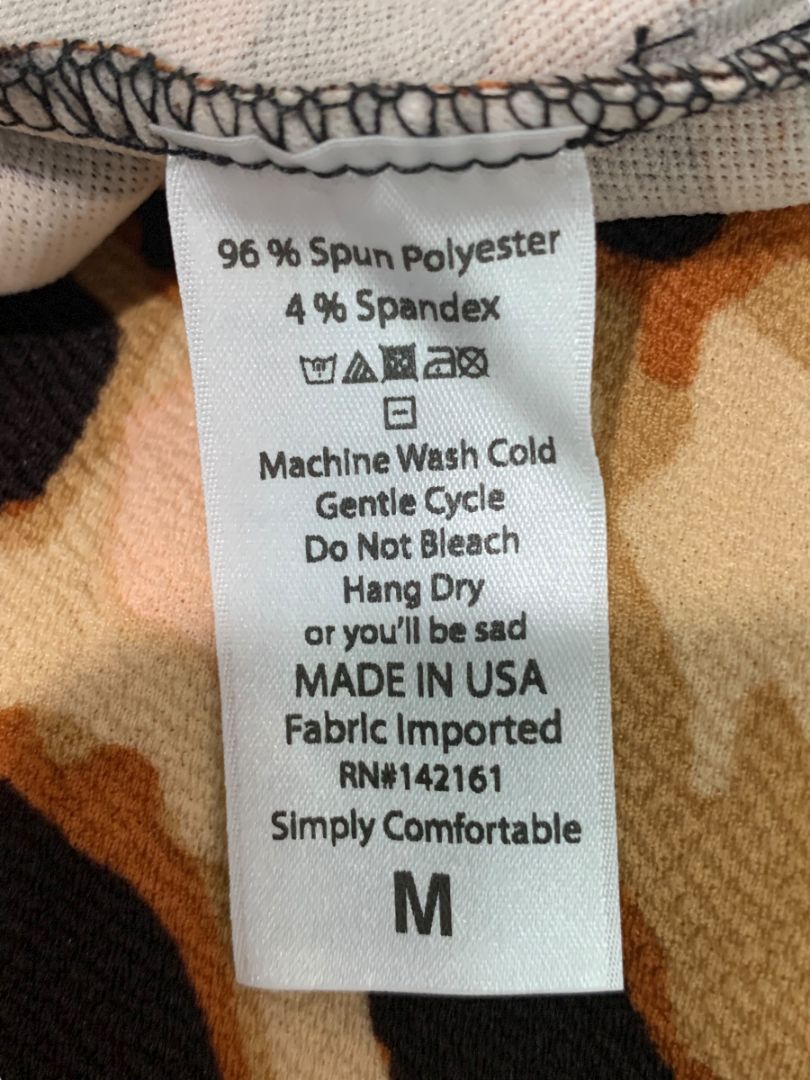 Medium LulaRoe Nicole Dress Scoop Neck Animal Print