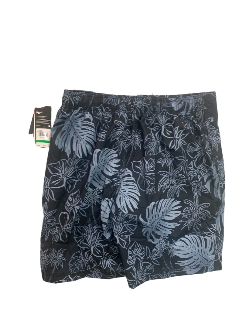 Large Speedo Mens New Tropical Monument Swim Trunks Lined