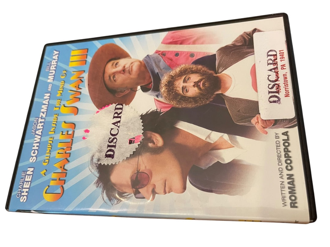A Glimpse Inside the Mind of Charles Swan III DVD Sheen Murray Ex Library