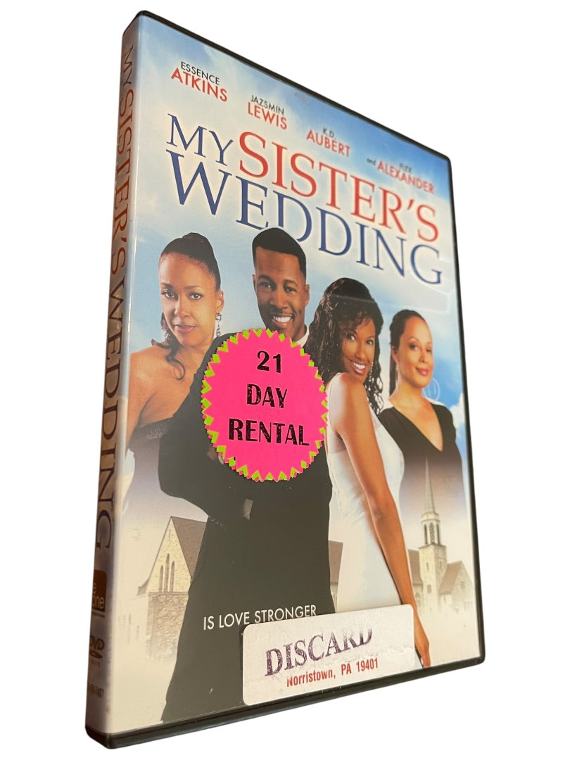 My Sister's Wedding DVD Movie K.D. Aubert Library Discard