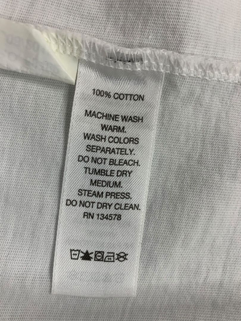 Size Small Vineyard Vines Mens White Long Sleeve Tshirt Single Pocket