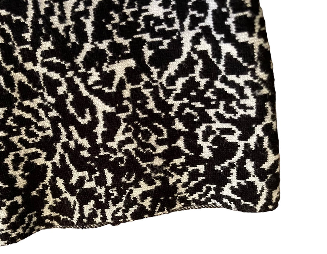 26/28 Lane Bryant Animal Print Knit Sweater Skirt Pull On Plus Size