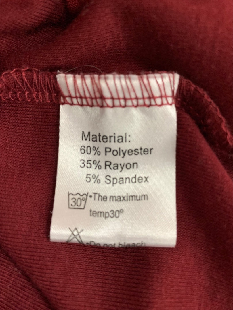 2XL Popyoung Womens Jersey Style Long Sleeve Tshirt