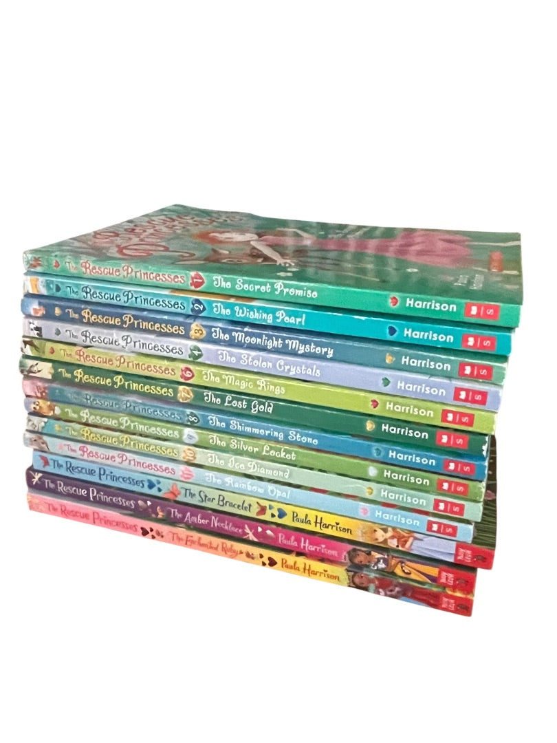 Set of 13 The Rescue Princesses Paula Harrison Paperback Books Nosy Crow