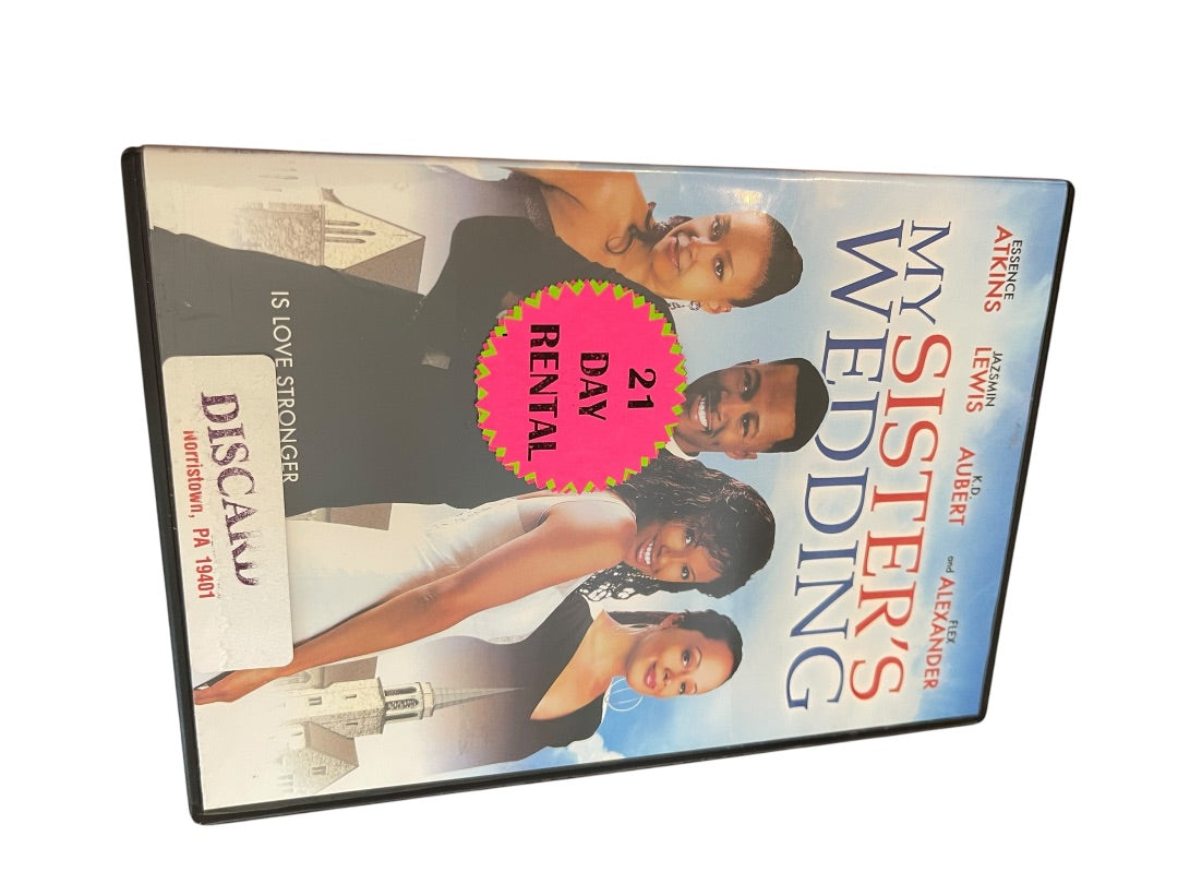 My Sister's Wedding DVD Movie K.D. Aubert Library Discard