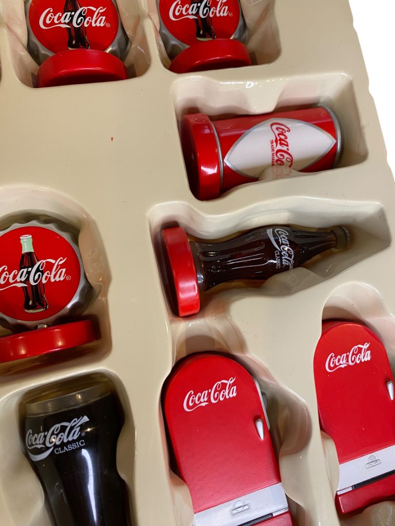 Coca-Cola vs Coke Game Replacement Pieces Santa Polar Bear New 1990s