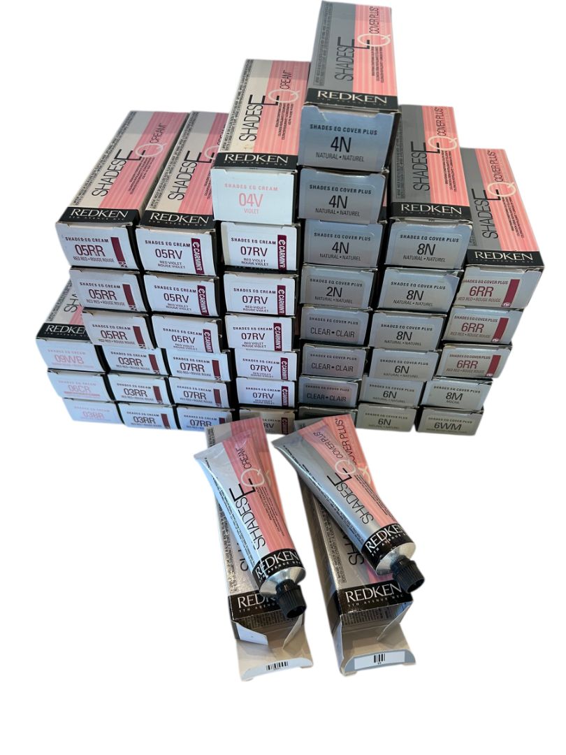 Lot of 43 Redken Shades EQ Conditioning Color Cream 2.1 oz