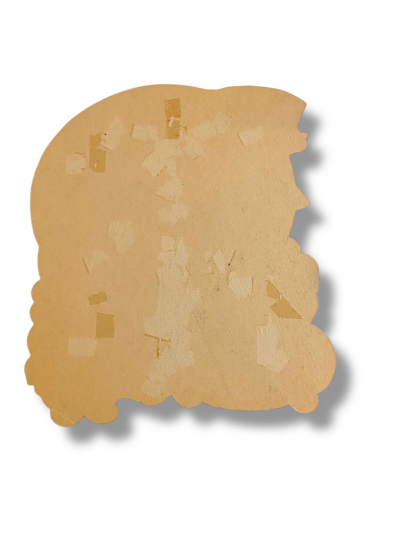 Vintage Eureka Cutout Witch Cat Halloween Cute 10.5" USA