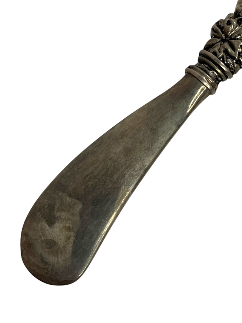 Godinger Silvertone Repousse Vintage Cheese Butter Spreader Knife