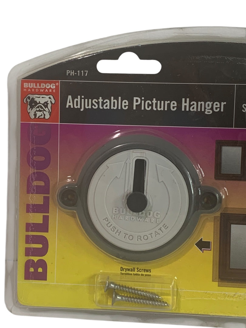 Bulldog Hardware Adjustable Picture Hanger PH-117 Medium Up to 30 lbs