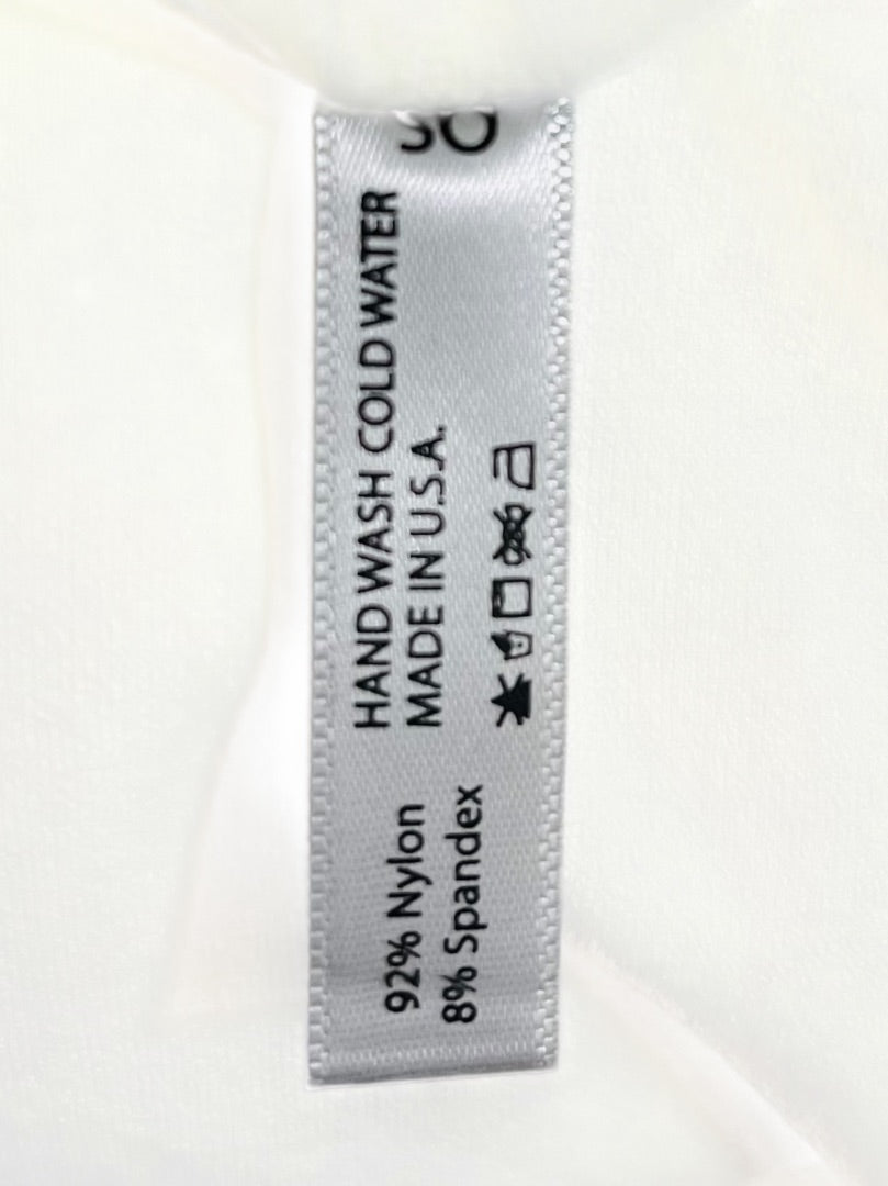 Small Haze Stretch Tank Cream Womens Nylon Stretch Camisole