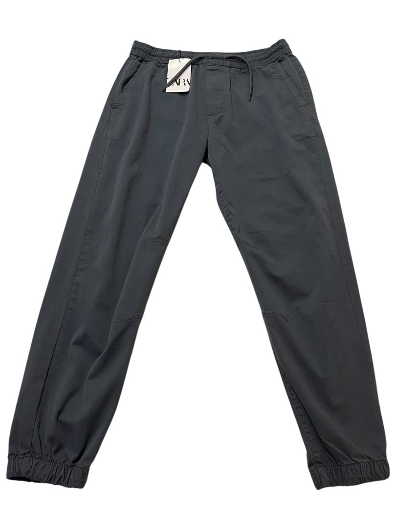 Large Zara Elastic Drawstring Mens Pants Pull On Joggers New